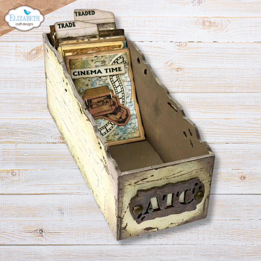 Elizabeth Craft Designs Wooden ATC Collection Box Kit - Image 5