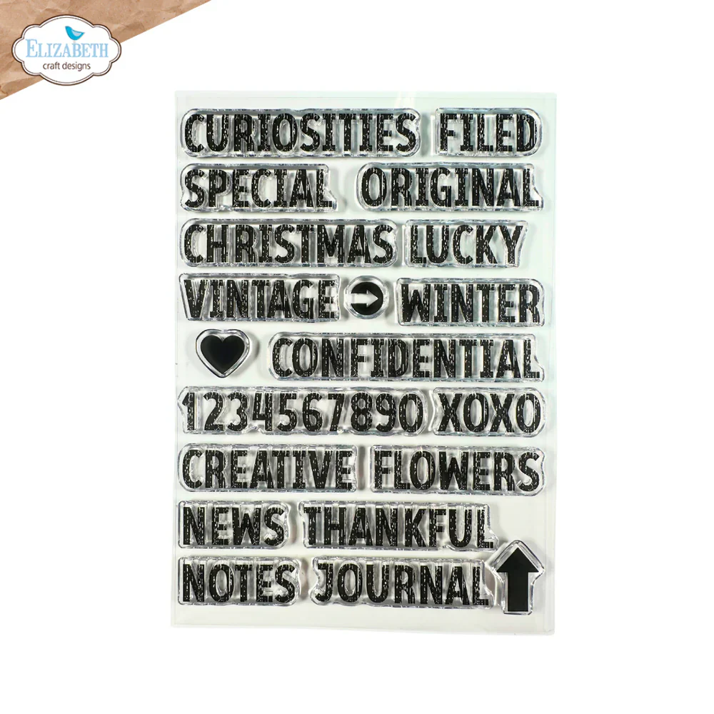 Elizabeth Craft Designs Words Stamp Set - Image 2