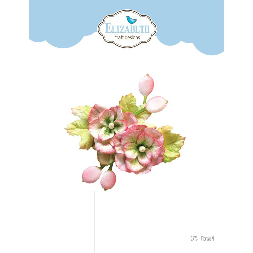 Elizabeth Craft Florals 4 Die Set