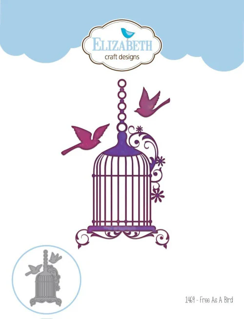 Elizabeth Craft Free As A Bird Die - Image 3