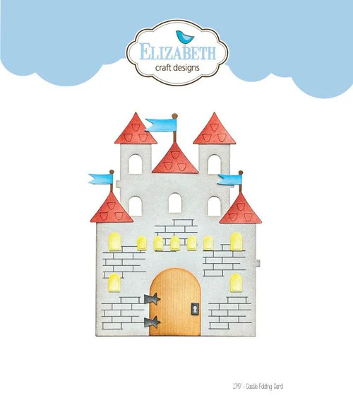 Elizabeth Craft Metal Die Castle Folding Card - Image 2