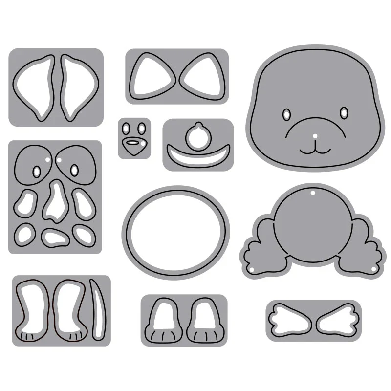Elizabeth Craft Designs Metal Die Dog - Image 3