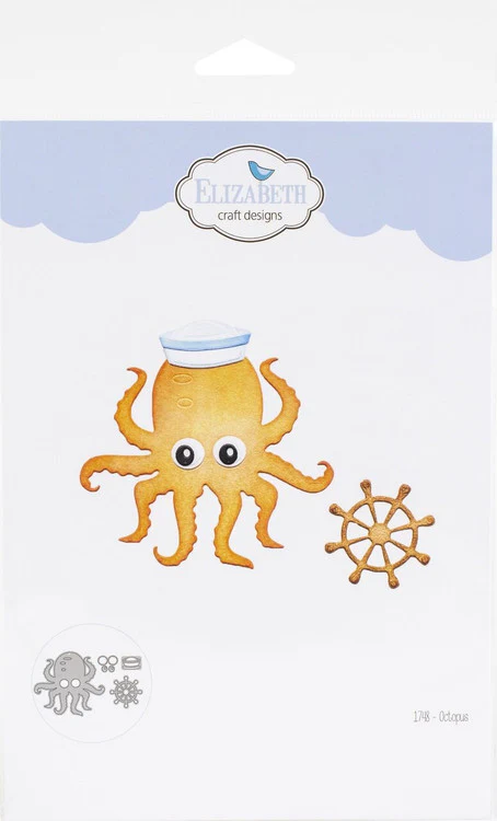 Elizabeth Craft Metal Die Octopus - Image 4