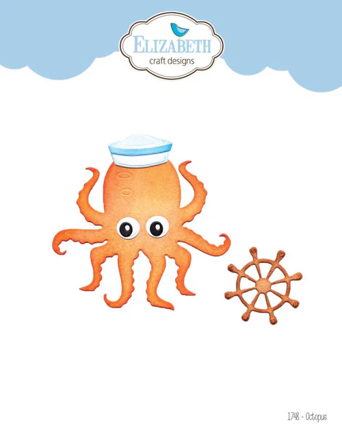 Elizabeth Craft Metal Die Octopus - Image 5