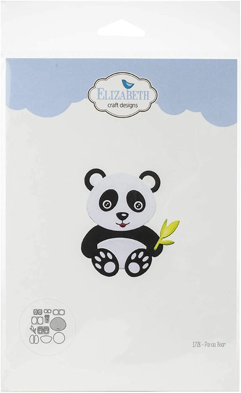 Elizabeth Craft Metal Die Panda Bear - Image 5