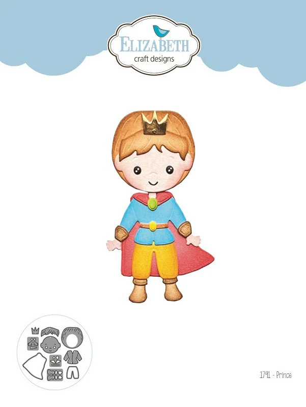Elizabeth Craft Metal Die Prince
