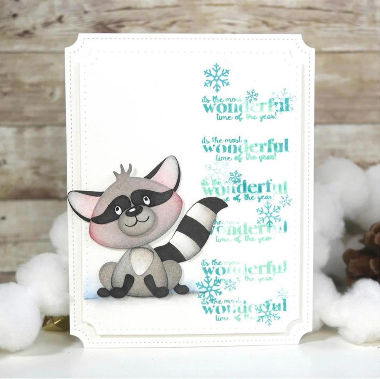 Elizabeth Craft Designs Metal Die Raccoon - Image 4