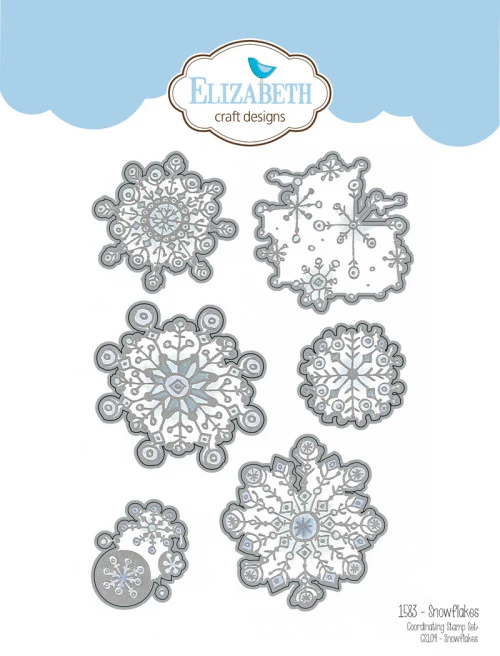 Elizabeth Craft Snowflakes Die - Image 3