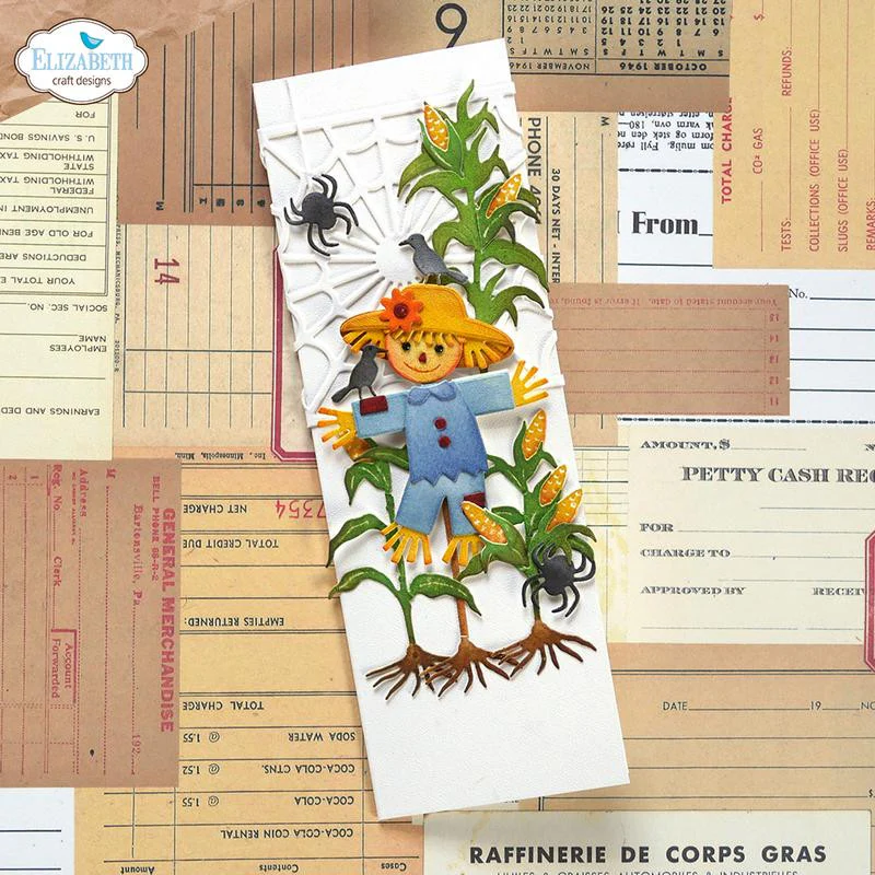 Elizabeth Craft Spider Web Slimline Background Die - Image 3