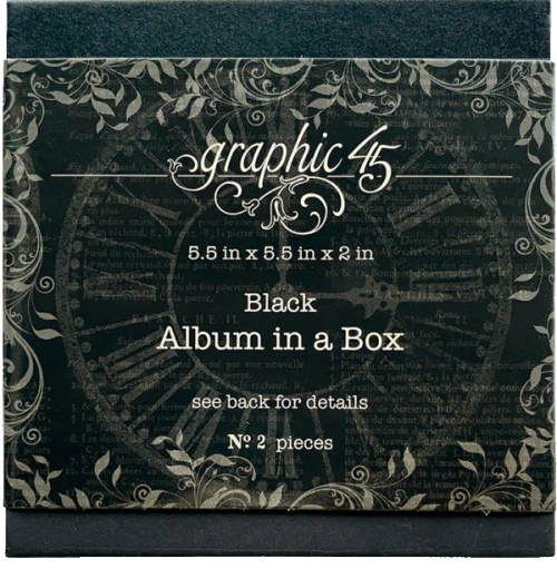 Graphic 45 Album in a Box Black - Image 3