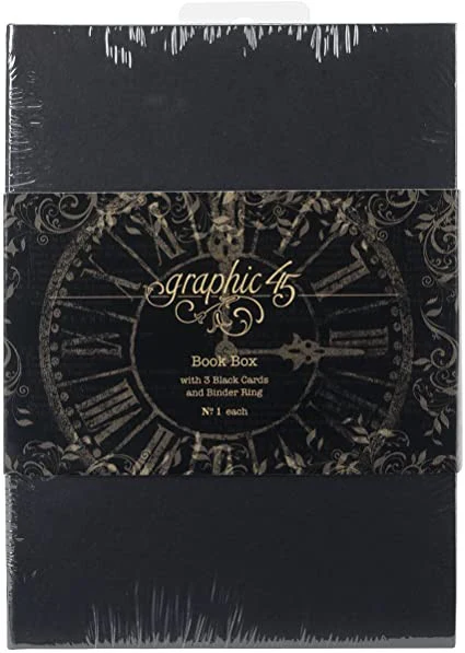 Graphic 45 Book Box Black - Image 2