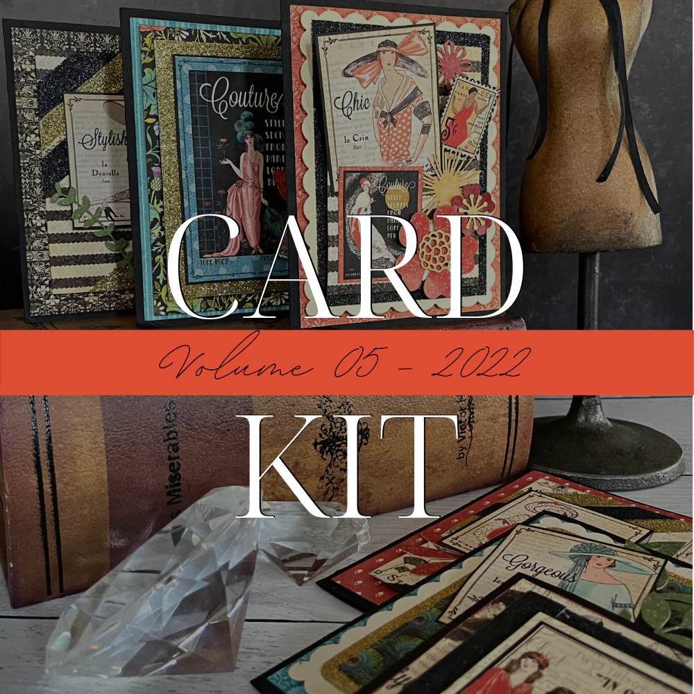 Graphic 45 Couture - Glamorous & Glittery Card Set - Image 14