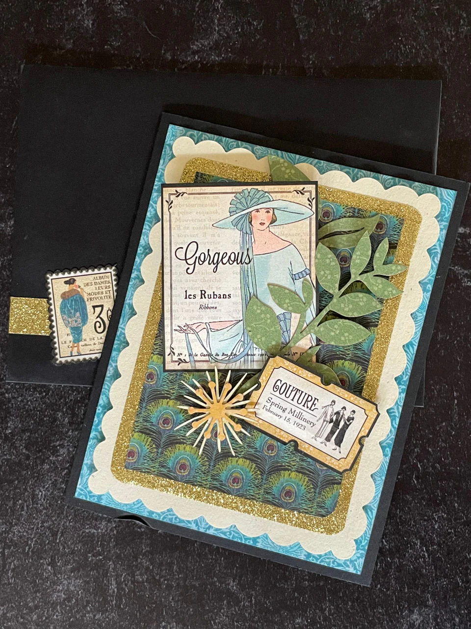 Graphic 45 Couture - Glamorous & Glittery Card Set - Image 5