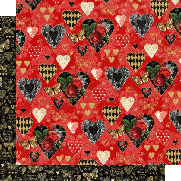 Graphic 45 Curiouser & Curiouser 8” x 8” Collection Pack - Image 5