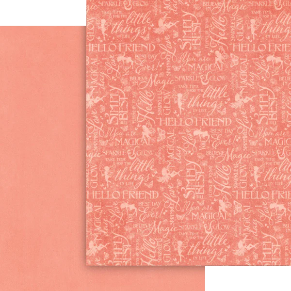 Graphic 45 Fairy Boutique 8.5” x 11” Patterns & Solids Pack - Image 6