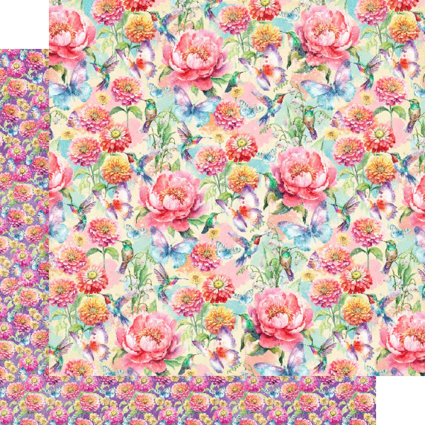 Graphic 45 Flight of Fancy 12” x 12” Collection Pack - Image 9