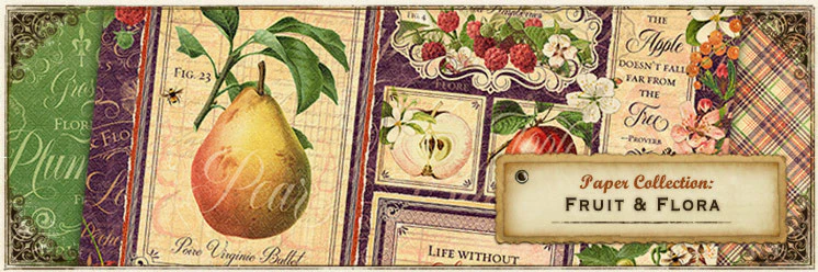 Graphic 45 Fruit and Flora Chipboard - Image 3