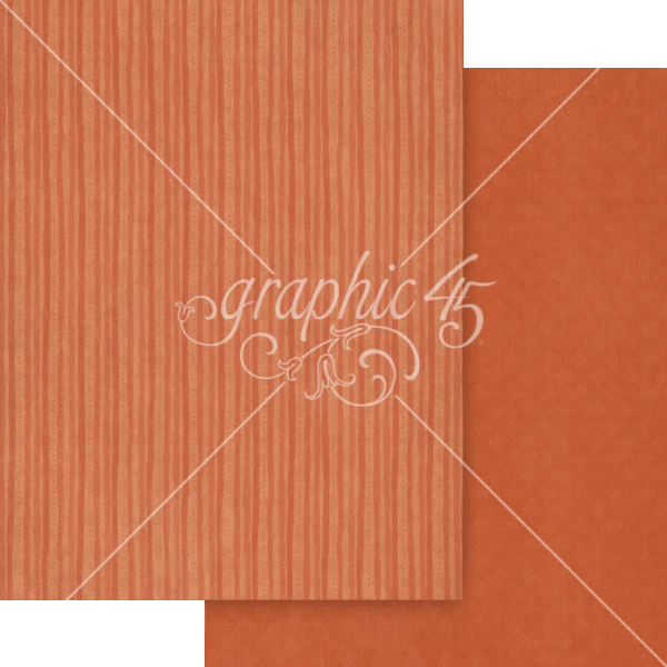 Graphic 45 Ghostly Greetings 8.5” x 11” Patterns & Solids Pack - Image 4