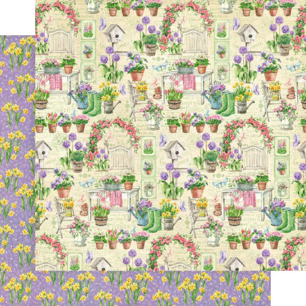 Graphic 45 Grow With Love 8” x 8” Collection Pack - Image 8