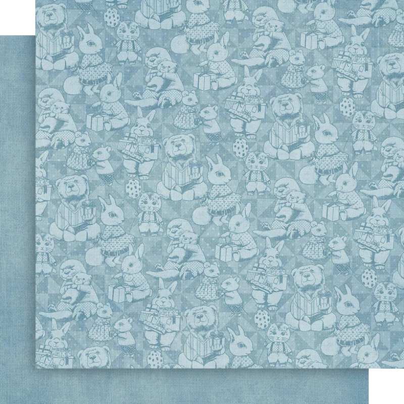Graphic 45 Hip Hip Hooray 12” x 12” Patterns & Solids Pack - Image 3