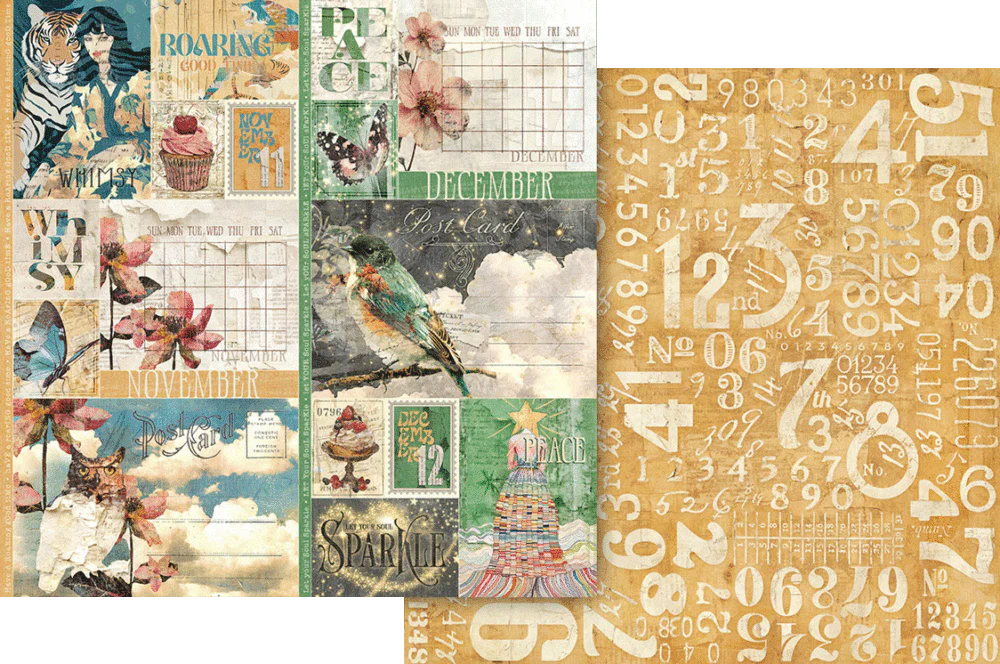 Graphic 45 Journaling Through Time 12” x 12” Collection Pack - Image 7