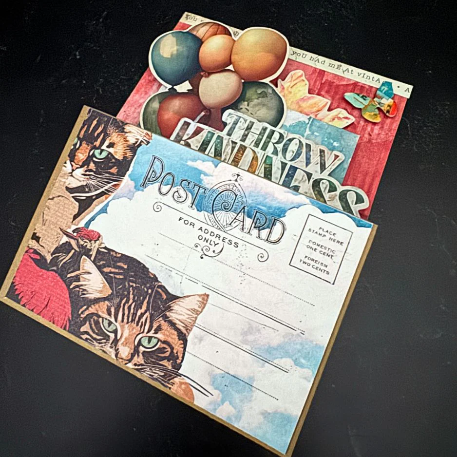 Graphic 45 Journaling Through Time - Collage Card Set 2026 Kit 1 - Image 10