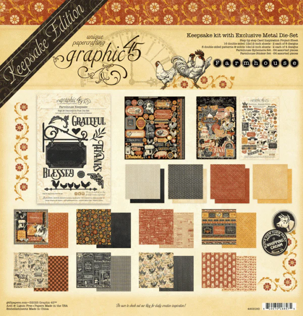 Graphic 45 Keepsake Kit Club (Quarterly) - Image 2