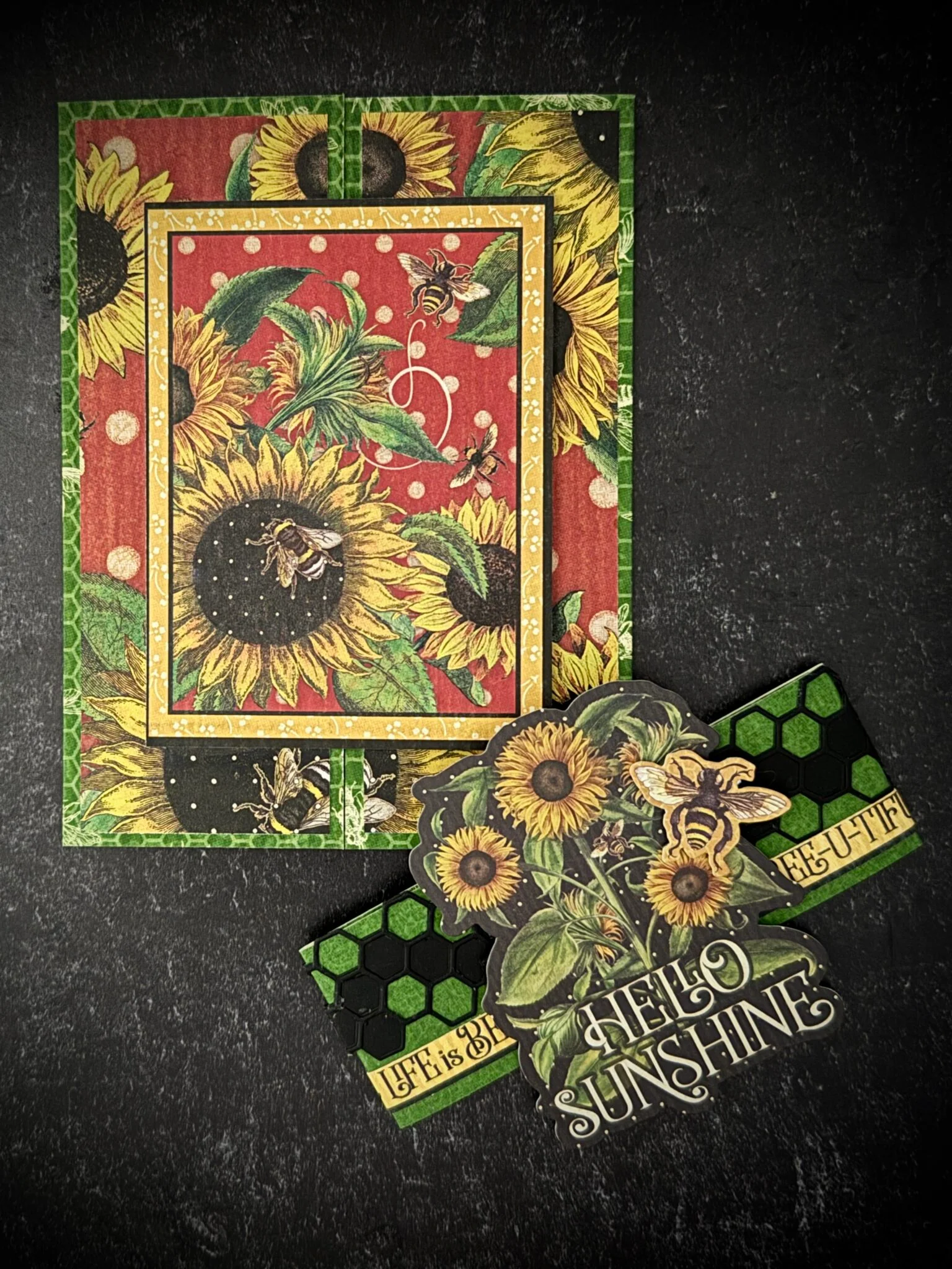 Graphic 45 Let It Bee - Keepsake Kit (with Exclusive Metal Die Set) - Image 26