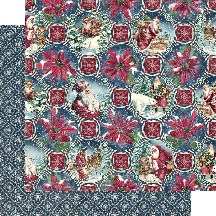 Graphic 45 Let It Snow 12” x 12” Collection Pack - Image 9