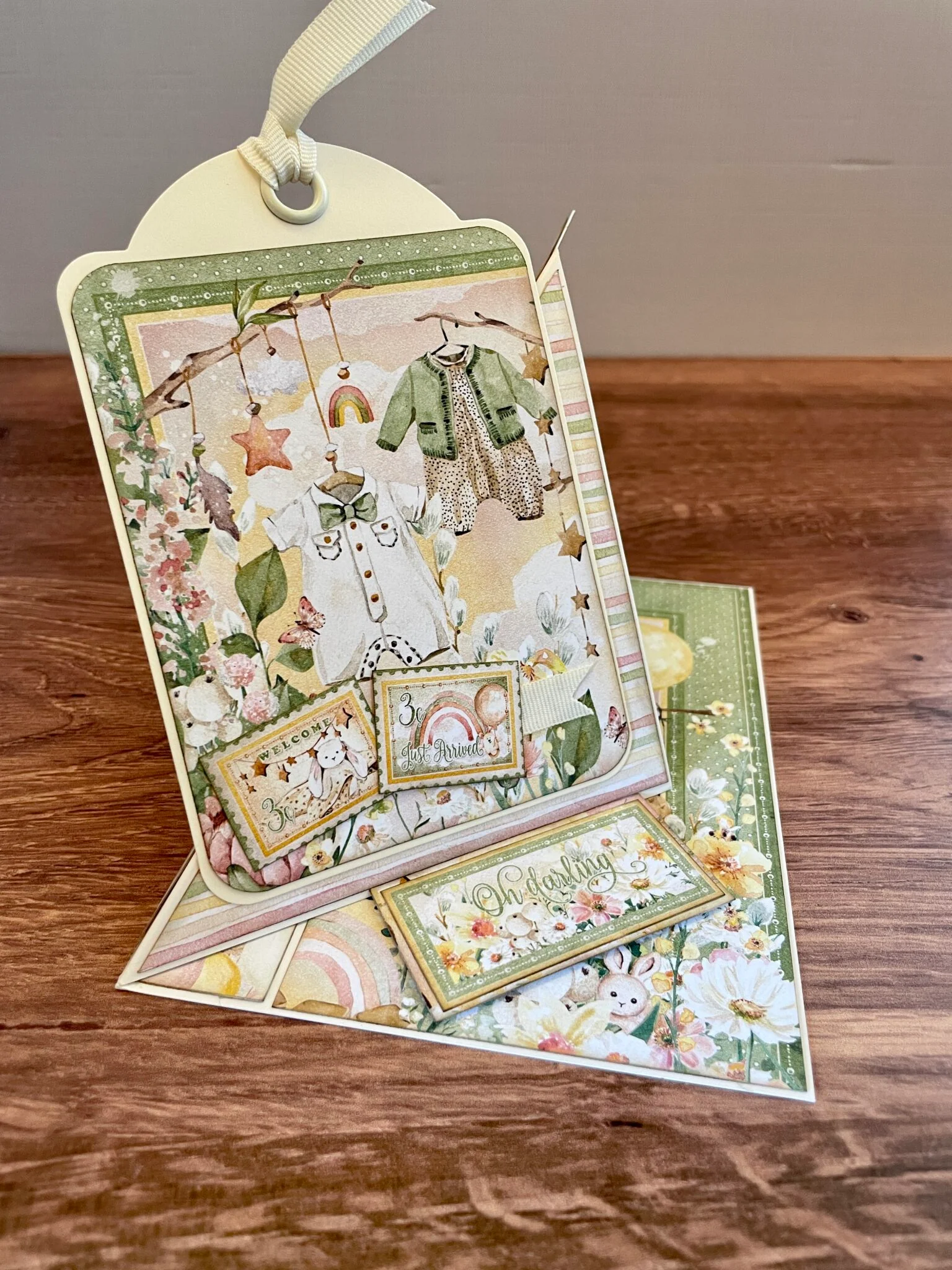 Graphic 45 Little One Twisted Easel Card Set 2023 Vol.3 - Image 2