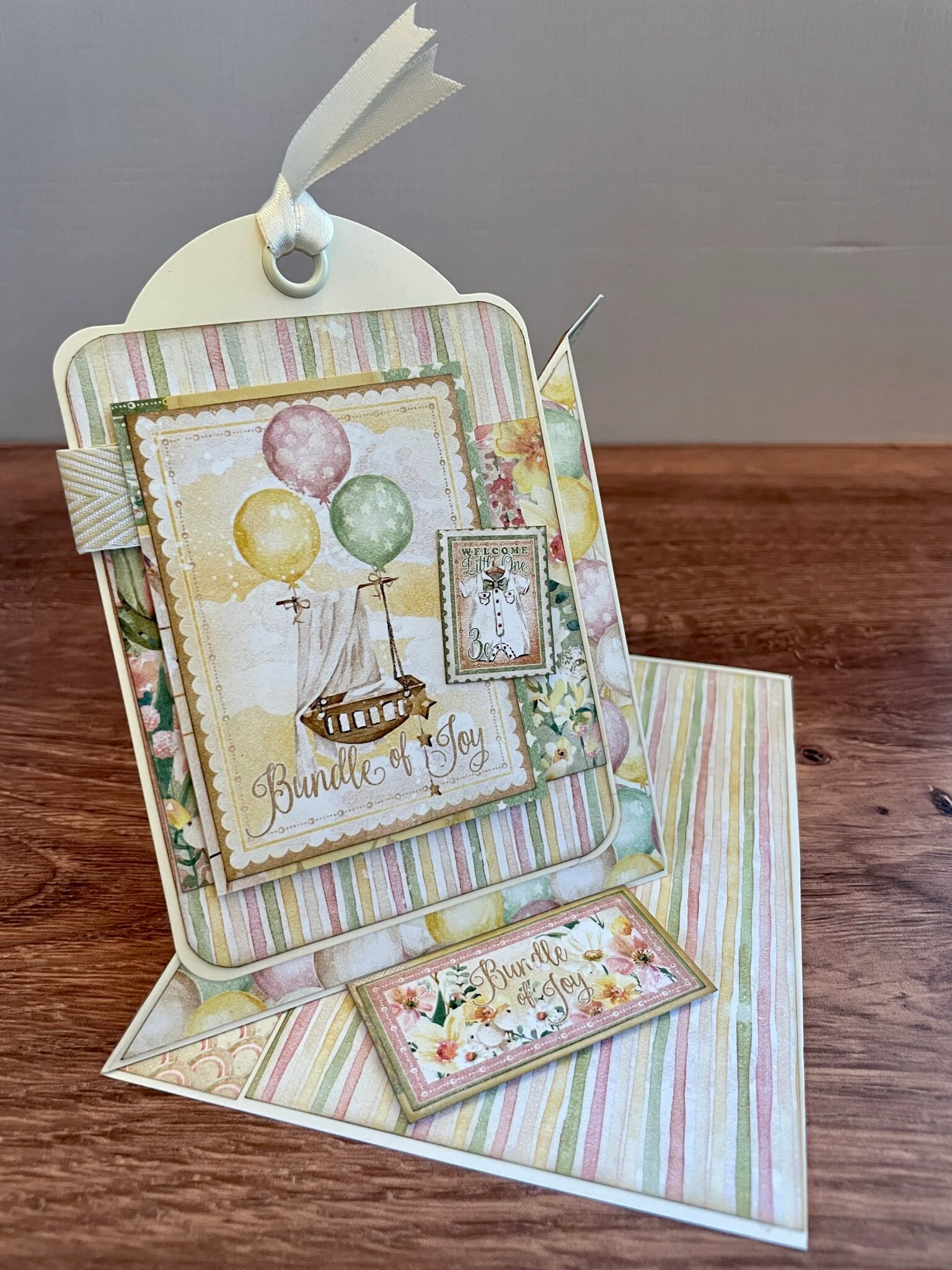 Graphic 45 Little One Twisted Easel Card Set 2023 Vol.3 - Image 5