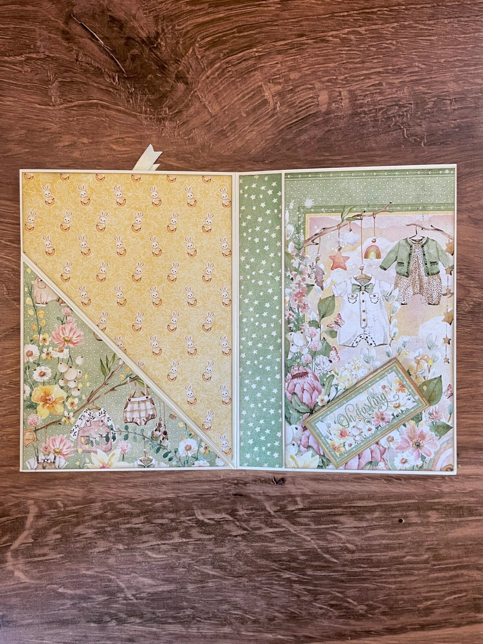Graphic 45 Little One Twisted Easel Card Set 2023 Vol.3 - Image 6