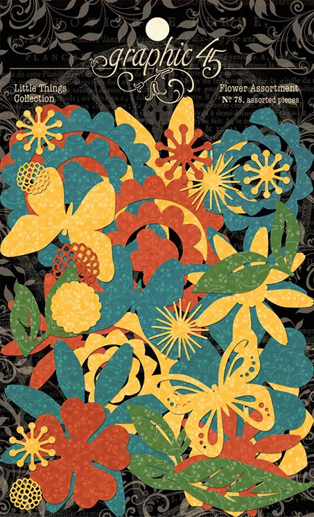 Graphic 45 Little Things Flower Assortment - Image 3