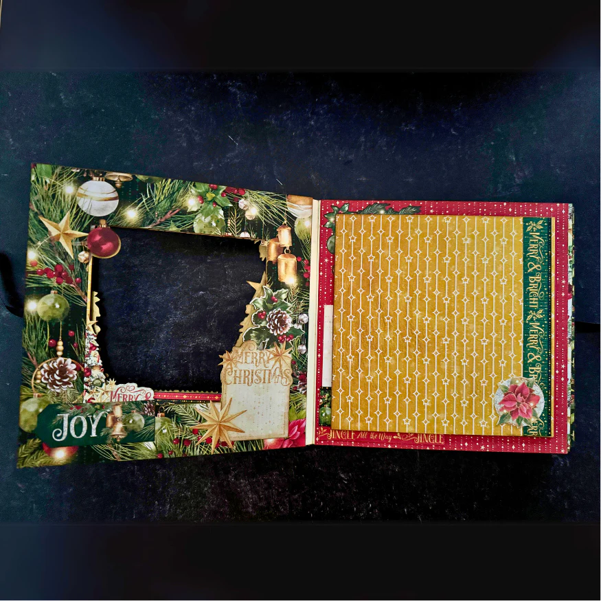 Graphic 45 Merry & Bright - Festive Tunnel Album 2024 Kit 7 - Image 5