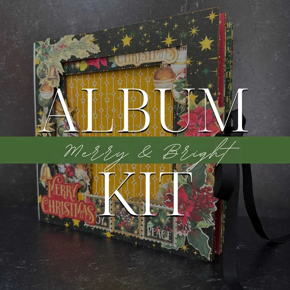Graphic 45 Merry & Bright - Festive Tunnel Album 2024 Kit 7 - Image 8