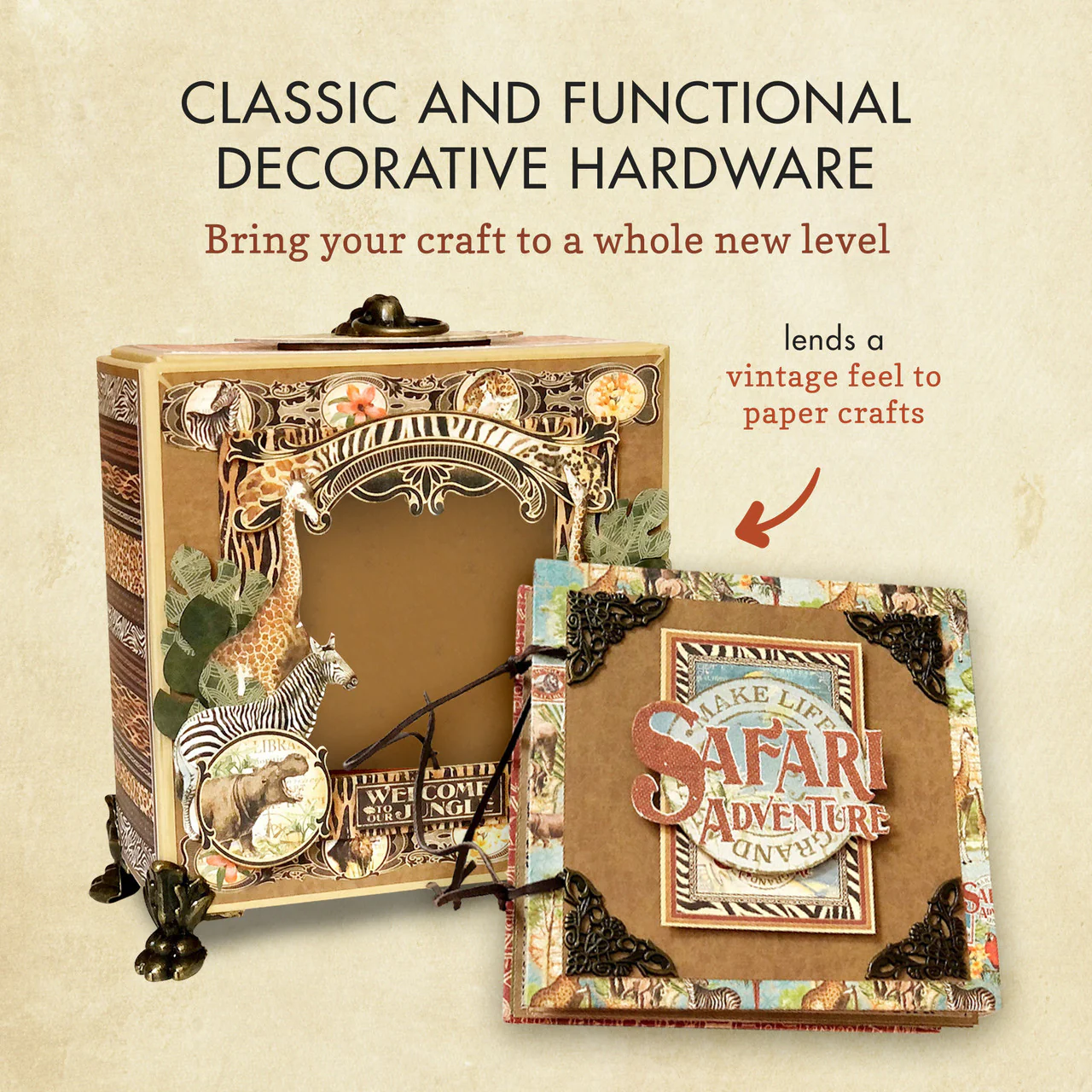 Graphic 45 Ornate Metal Corners - Image 6