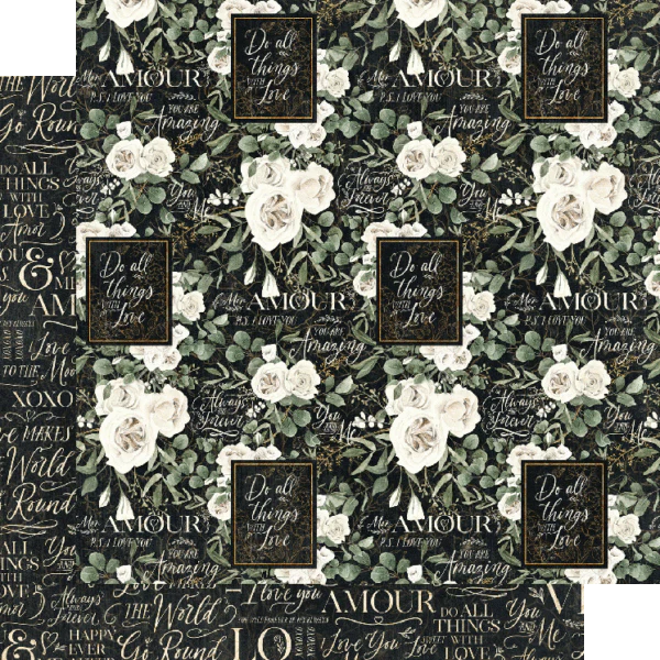 Graphic 45 P.S. I Love You 12x12 Collection Pack with Stickers - Image 4