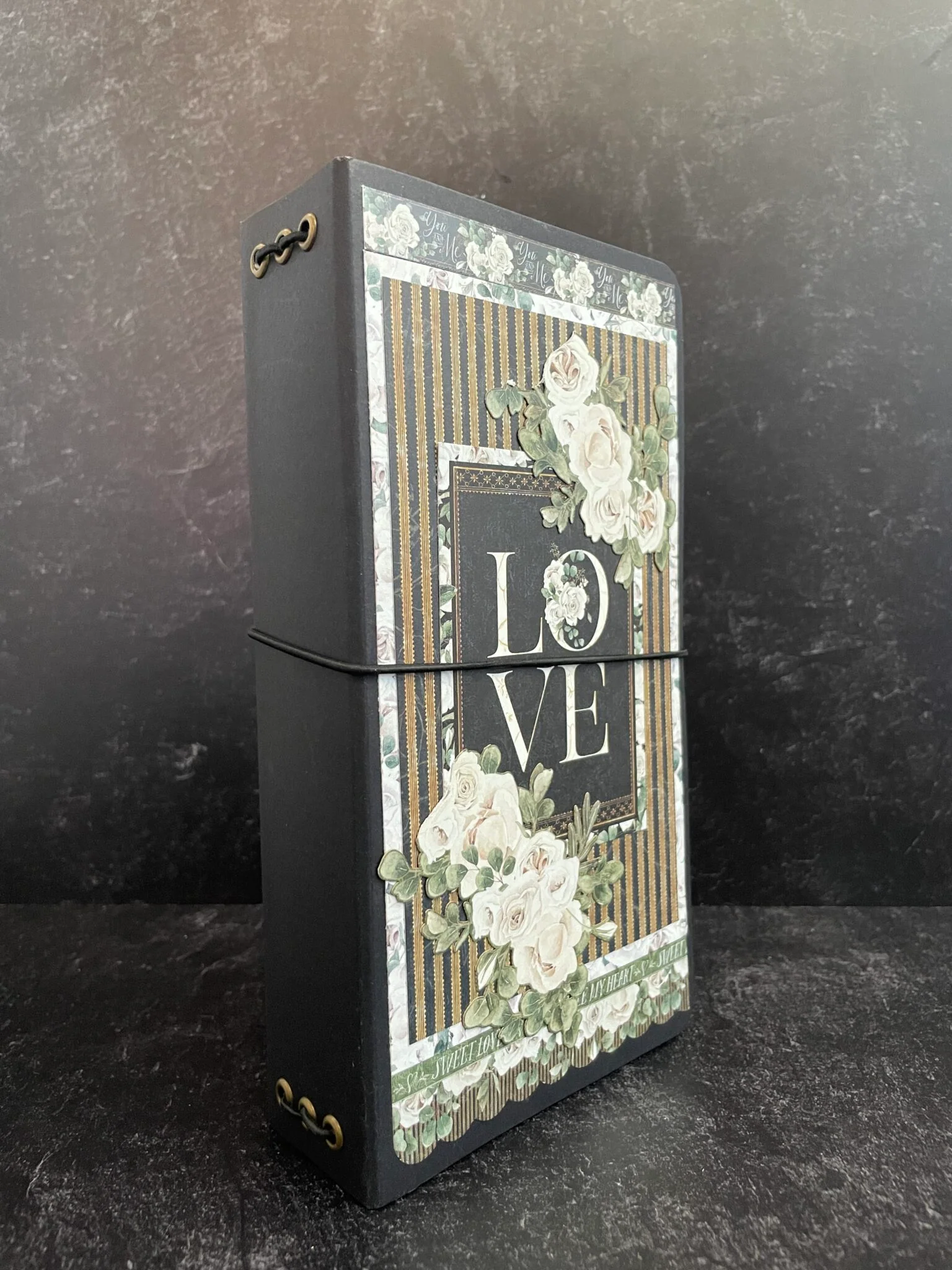 Graphic 45 P.S. I Love You DIY Shadow Box Monthly Kit 2023 Vol 8 - Image 5