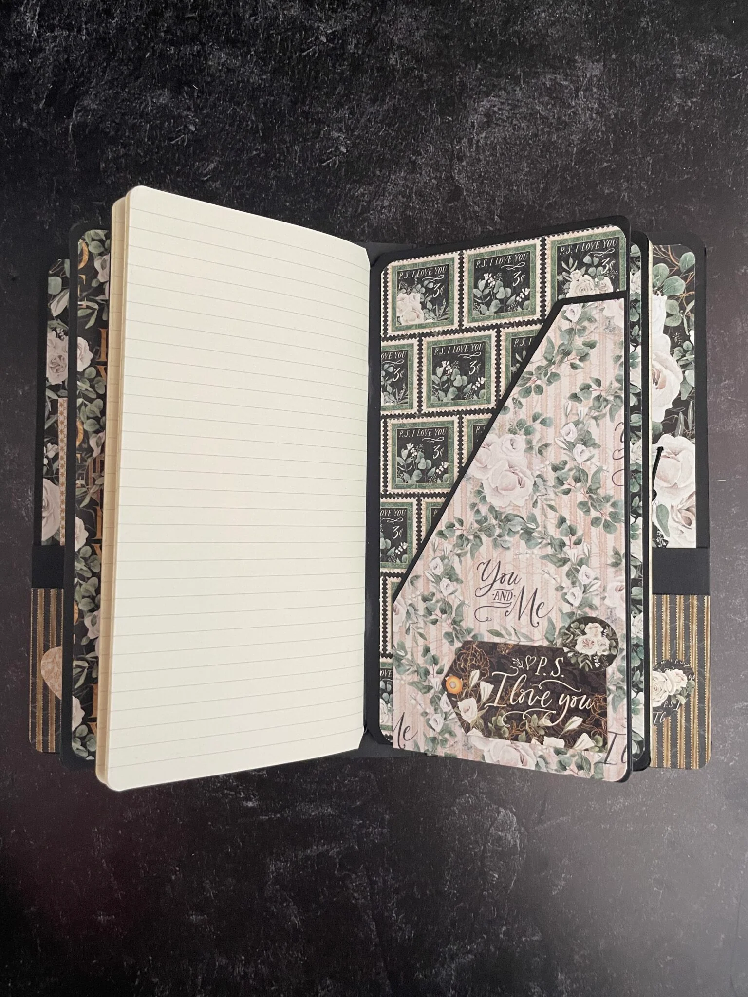 Graphic 45 P.S. I Love You DIY Shadow Box Monthly Kit 2023 Vol 8 - Image 8