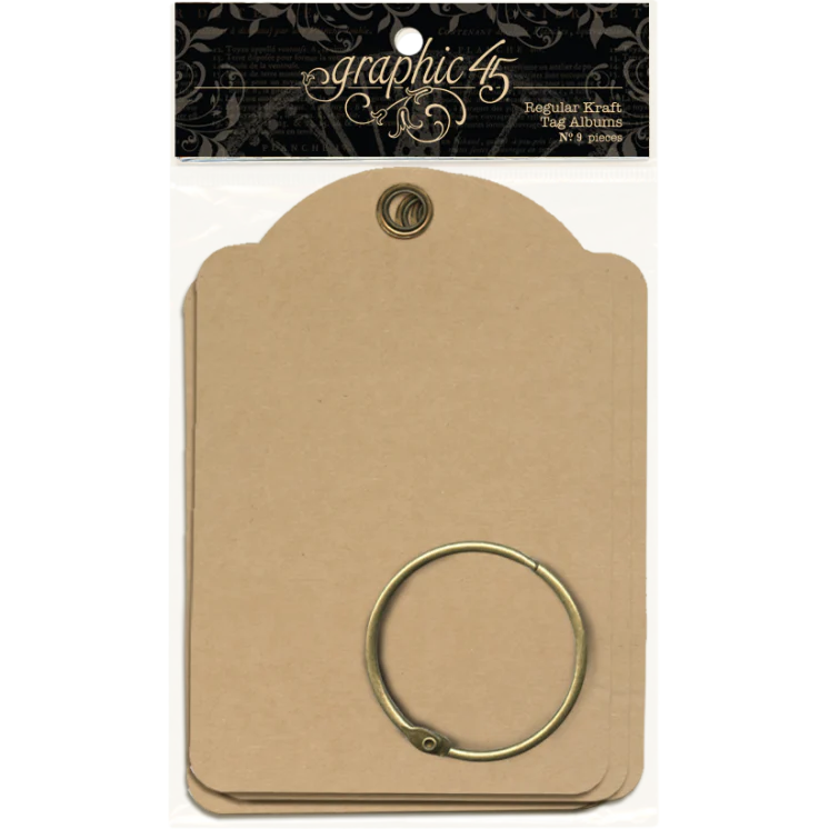 Graphic 45 Regular Kraft Tags - Image 2