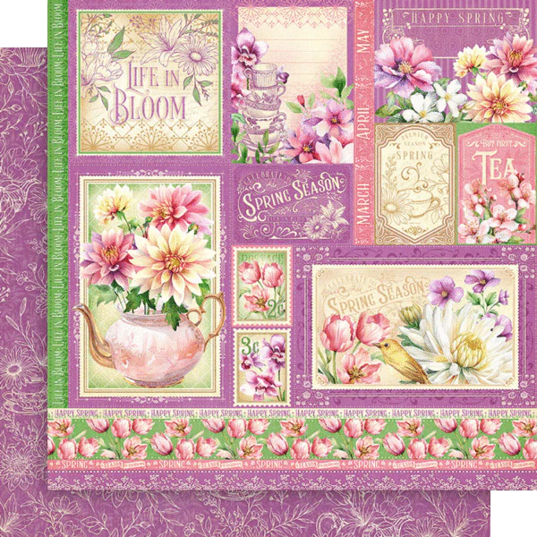 Graphic 45 Season to Celebrate 12” x 12” Collection Pack - Image 4