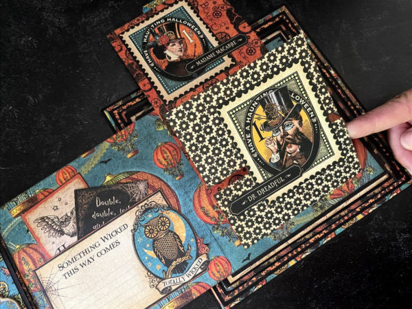 Graphic 45 Steampunk Spells - Interactive Pyramidal Album - Image 3