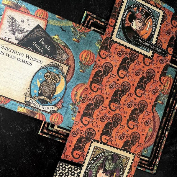 Graphic 45 Steampunk Spells - Interactive Pyramidal Album - Image 4