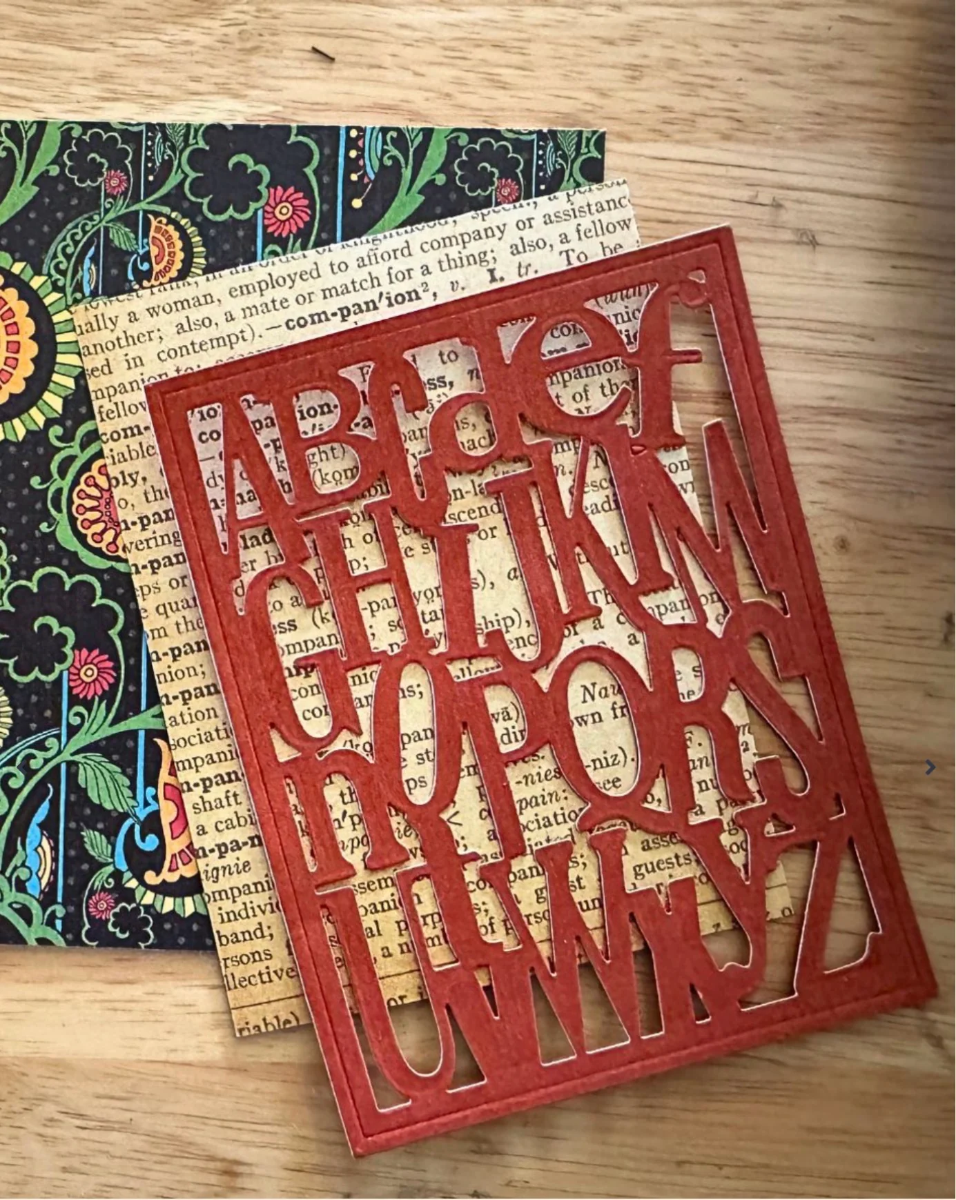 Graphic 45 Typography - Keepsake Kit (with Exclusive Metal Die Set) - Image 3