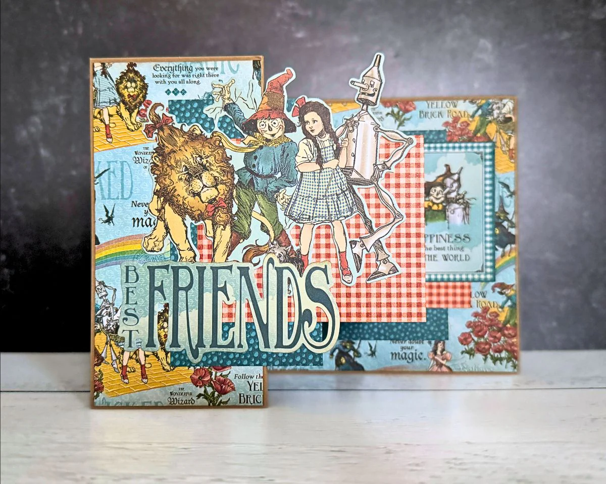 Graphic 45 Wonder of Oz - Triple Z-Fold Card Set 2026 Kit 2 - Image 3
