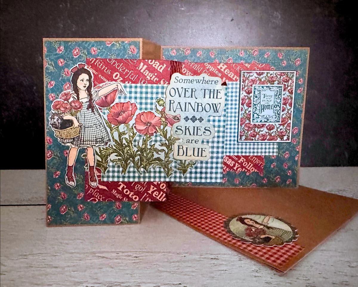 Graphic 45 Wonder of Oz - Triple Z-Fold Card Set 2026 Kit 2 - Image 4