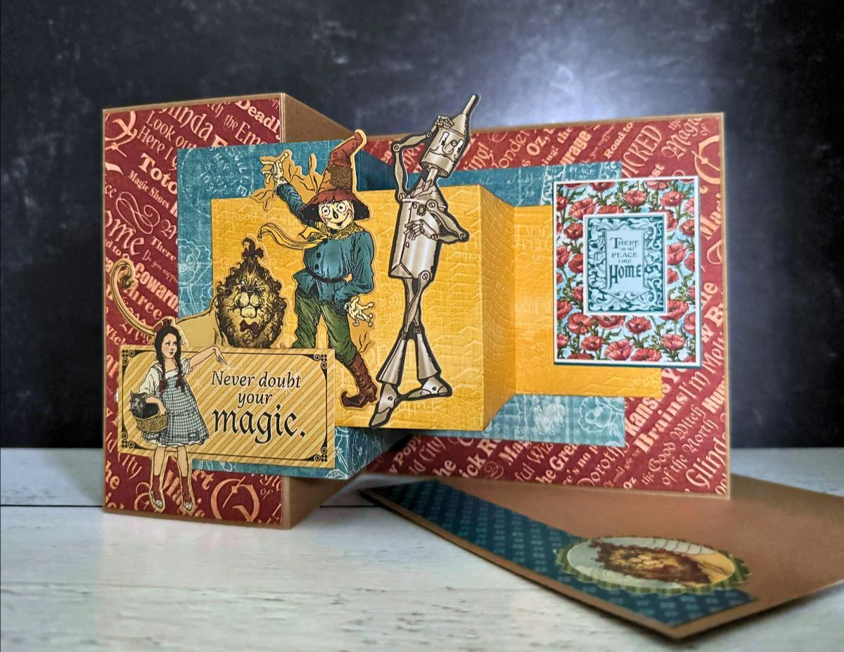 Graphic 45 Wonder of Oz - Triple Z-Fold Card Set 2026 Kit 2 - Image 5