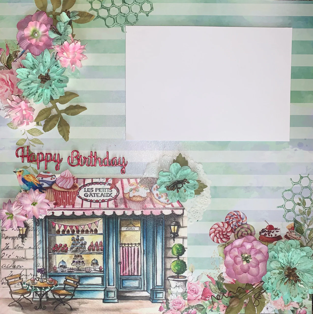 Happy Birthday Sweet Treats 2-Page Layout - Image 3