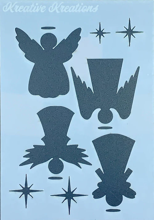 Holy Angels 4” x 6”  Stencil - Image 3