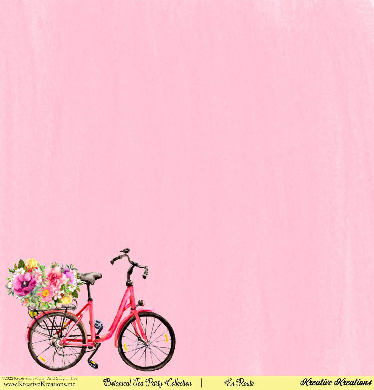 Kreative Kreations Botanical Tea Party 12” x 12” Paper Collection - Image 8